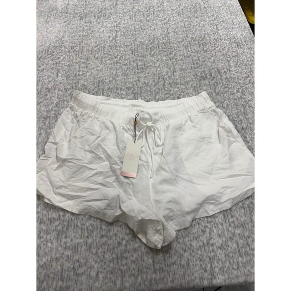 CALIA by Carrie Underwood Other - CALIA by Carrie Underwood Womens XL Pure White Swim Tie Front Short Coverup NWT